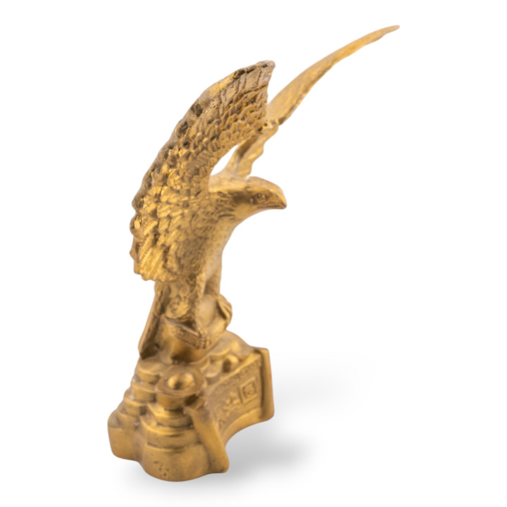 Soprammobile Statua Di Ottone Animalier 14x16cm