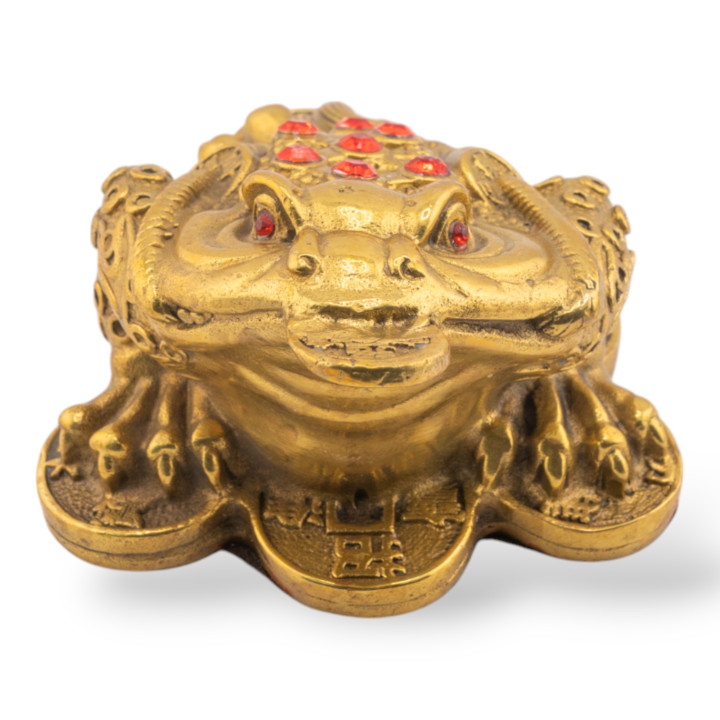 Soprammobile Statua Di Ottone Animalier 14x11cm