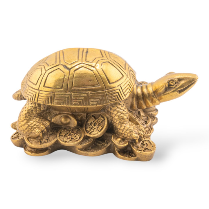 Soprammobile Statua Di Ottone Animalier 13x6cm