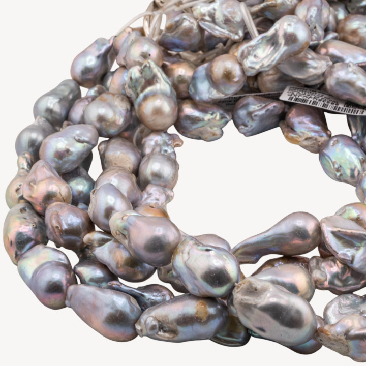 Perle Di Fiume Barocche A Goccia (FSL)  80-85gr