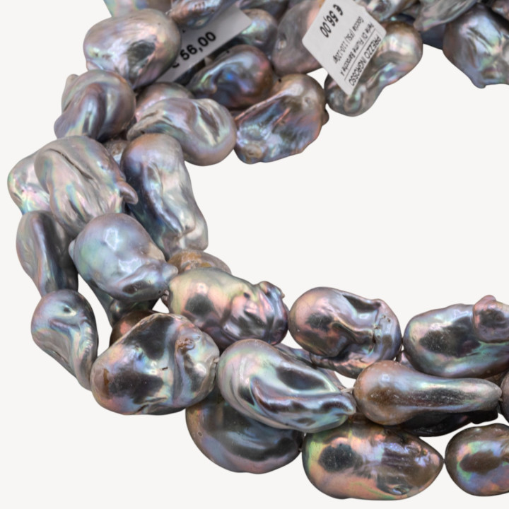 Perle Di Fiume Barocche A Goccia (FSL) 110-120gr