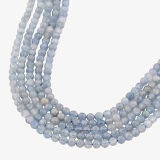 Cianite Perlina Tonda Liscia 4mm