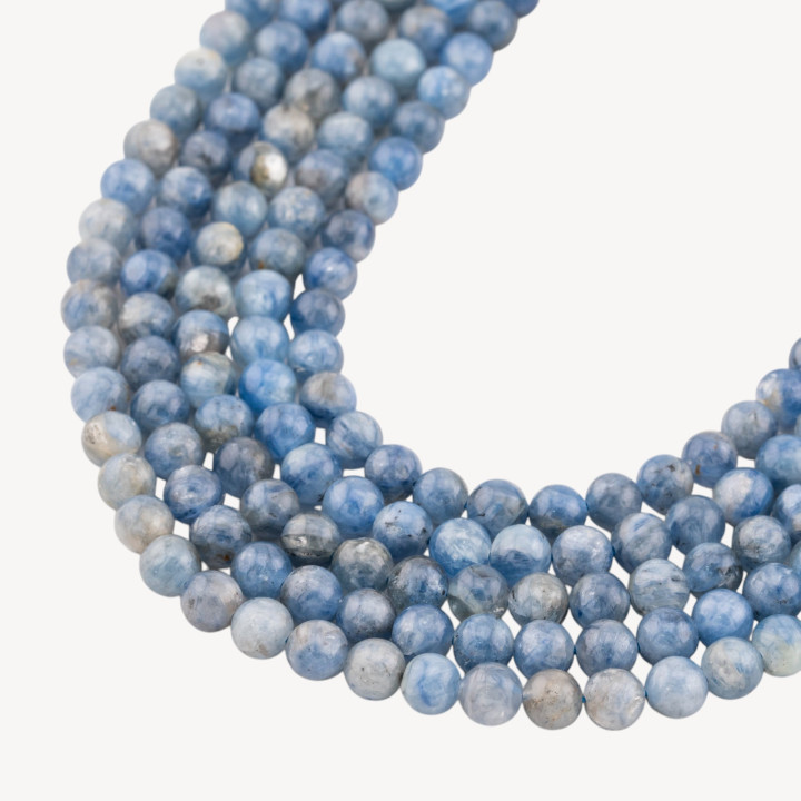 Cianite Perlina Tonda Liscia 6mm
