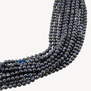 Zaffiro Perlina Tonda Sfaccettata Diamond Cut 4mm