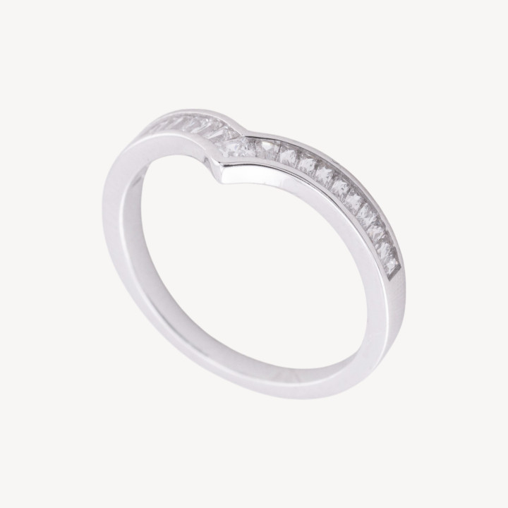 Anello In Argento 925 Con Zirconi