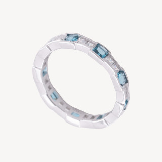 Anello In Argento 925 Con Zirconi