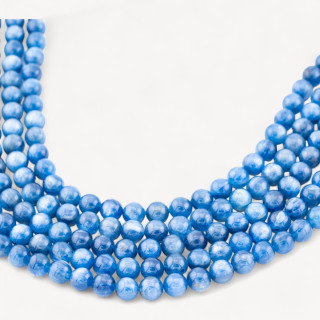 Cianite Prima Scelta Perlina Tonda Liscia 8mm