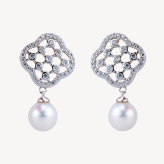 Orecchini In Argento 925 Con Zirconi A1520