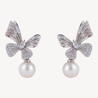 Orecchini In Argento 925 Con Zirconi A1521