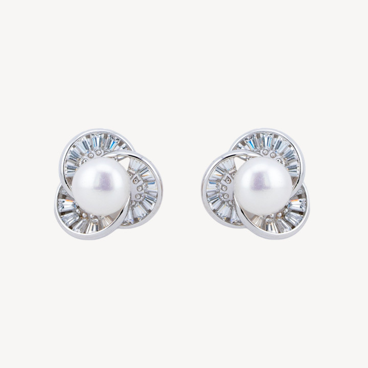 Orecchini In Argento 925 Con Zirconi MOD1522