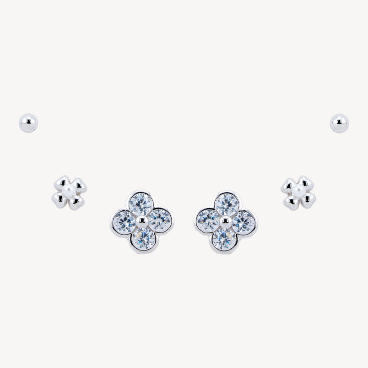 Orecchini In Argento 925 Con Zirconi