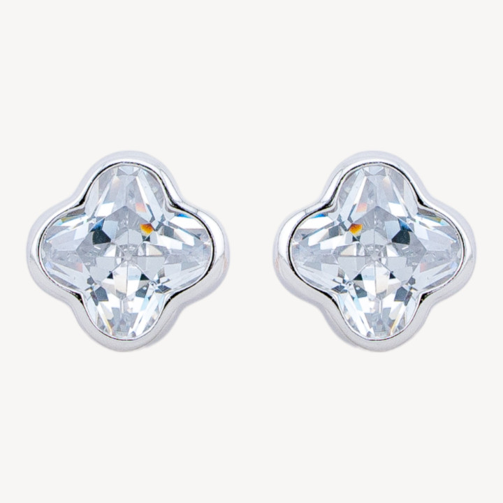 Orecchini In Argento 925 Con Zirconi