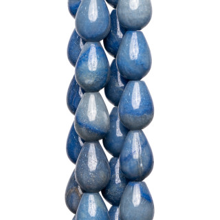 Gotas De Aventurina Azul 13x18mm