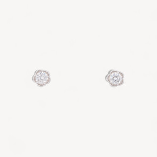 Orecchini In Argento Con Moissanite