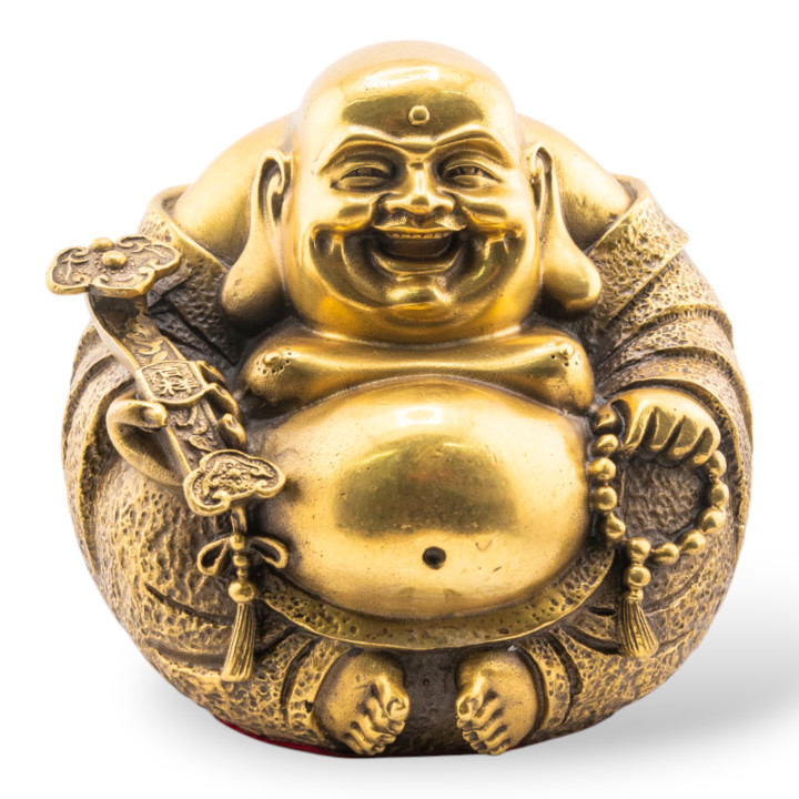 Soprammobile Statua Di Ottone Monaco 15x15cm