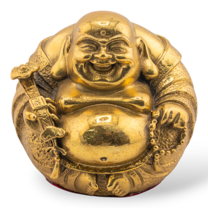 Soprammobile Statua Di Ottone Monaco 22x22cm