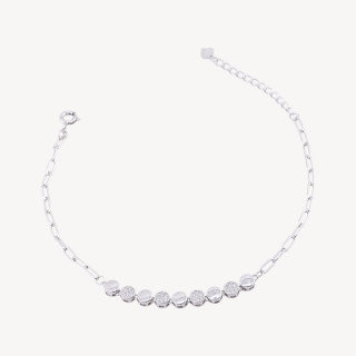 Bracciale In Argento 925 Con Zirconi