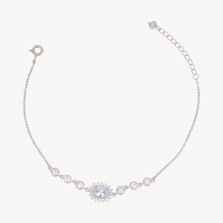 Bracciale In Argento 925 Con Zirconi