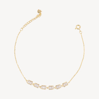 Bracciale In Argento 925 Con Zirconi