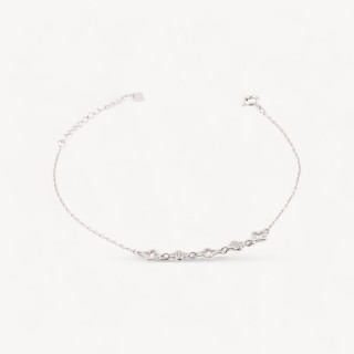 Bracciale In Argento 925 Con Zirconi Quadrifogli MOD1565