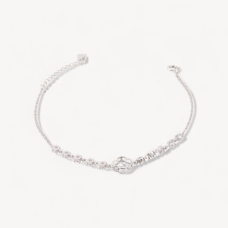 Bracciale In Argento 925 Con Zirconi Quadrifoglio MOD1541