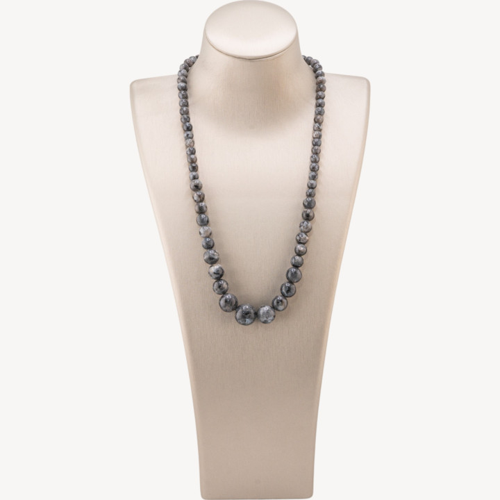 Collana Di Pietre Dure a Gradazione 6-14mm Larichite