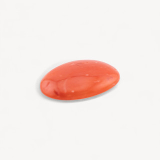 Cabochon di Corallo Rosso Italiano Naturale Premium 8,7x12,6mm 1pz