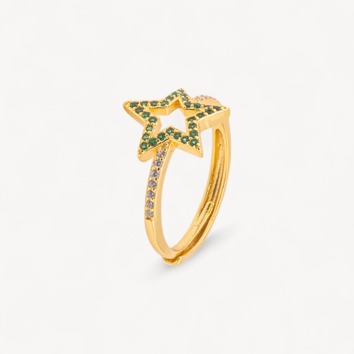 Anello Gioiello In Argento 925 Con Zirconi MOD.2742 12,7mm