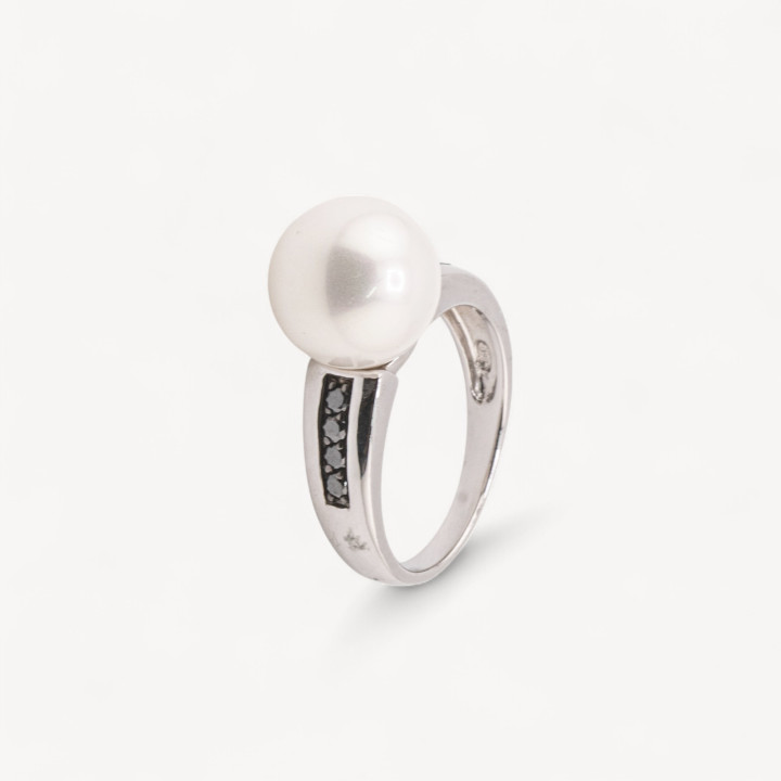 Anello Gioiello In Argento 925 Con Zirconi MOD.2742 9,4x12mm