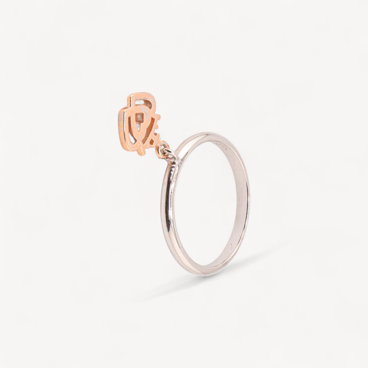 Anello Gioiello In Argento 925 Con Zirconi MOD.2742 9,4x12mm