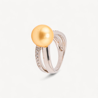 Anello Gioiello In Argento 925 Con Zirconi MOD.2742 9,4x12mm