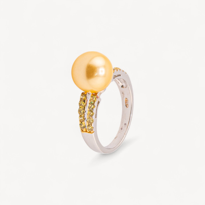 Anello Gioiello In Argento 925 Con Zirconi MOD.2742 9,4x12mm