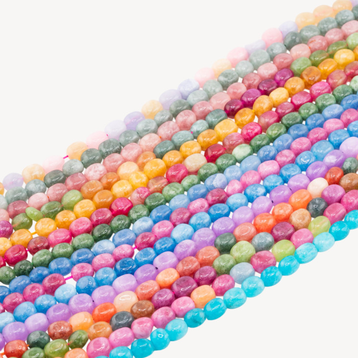 Giada Sasso Burattato Liscio 8x11mm