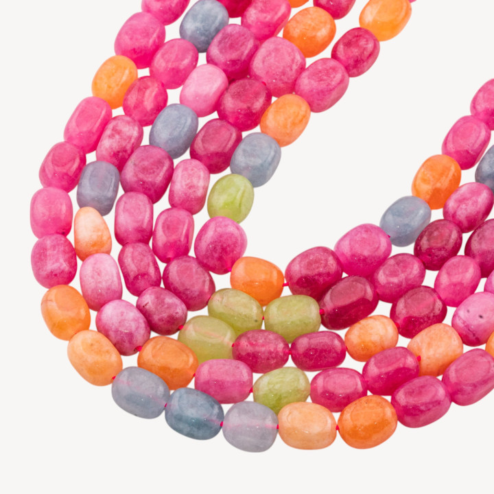 Giada Sasso Burattato Liscio 8x11mm