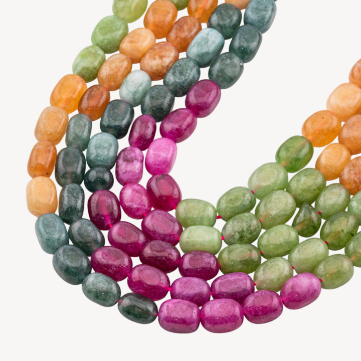 Giada Sasso Burattato Liscio 8x11mm