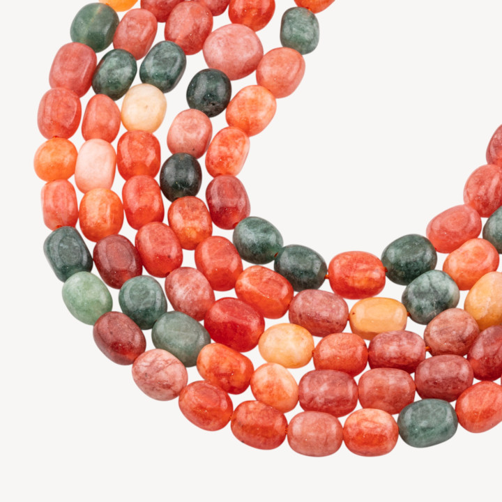 Giada Sasso Burattato Liscio 8x11mm