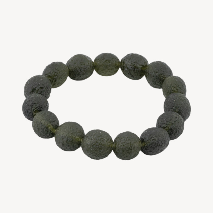 Bracciale Elastico Di Muscovite (Martian Meteorite) 15mm