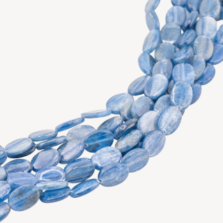 Cianite Ovale Piatto 10x14mm