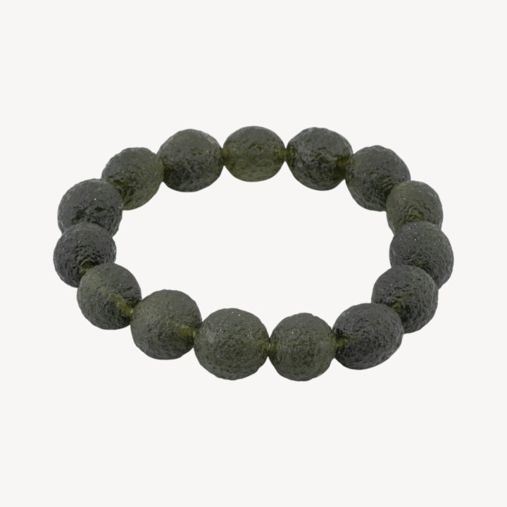 Bracciale Elastico Di Muscovite (Martian Meteorite) 15mm