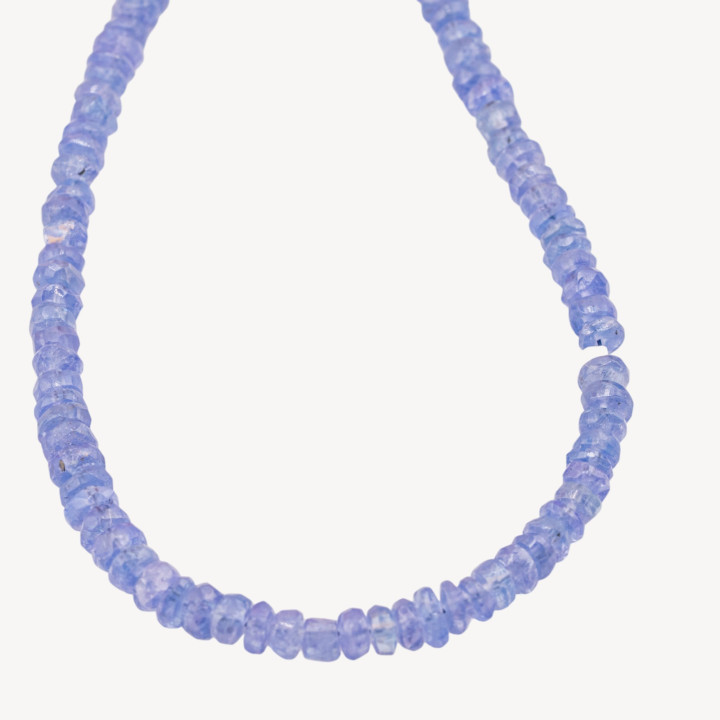 Tanzanite Rondelle Sfaccettate 3-4mm