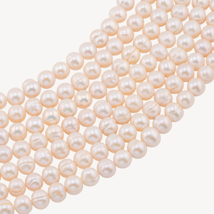 Perle di Fiume Semiround AA+ 8,5-9mm