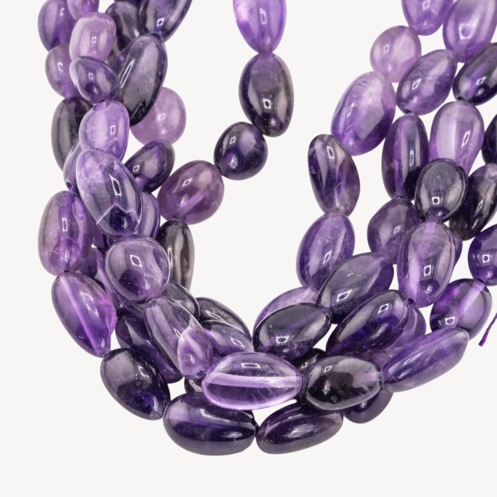 Ametista Sasso Burattato 8-12mm