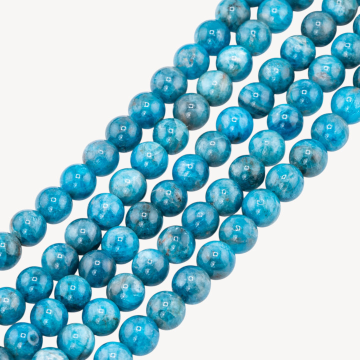 Apatite First Choice Top Στρογγυλό Λείο 7mm