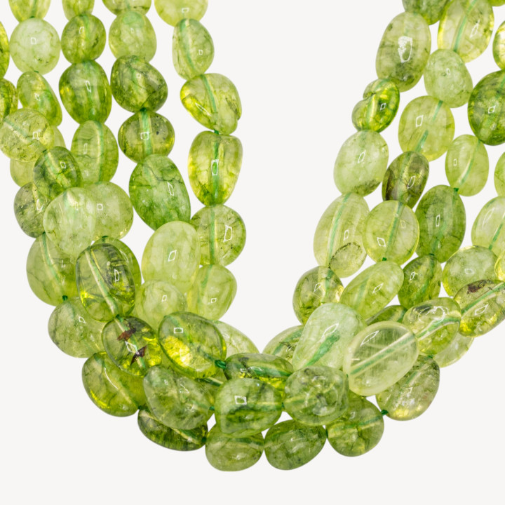 Peridot Sasso Burattato 8-12mm