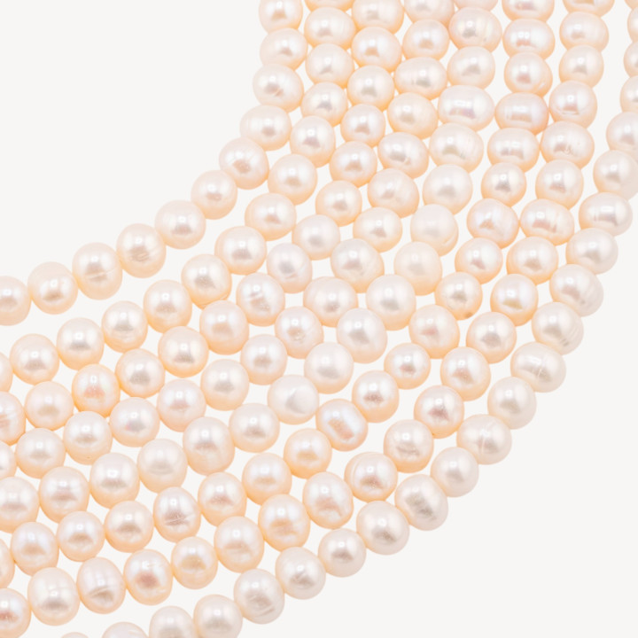 Perle di Fiume Semiround AA+ 8,5-9mm