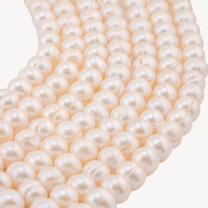 Perle di Fiume Semiround AA+ 8,5-9mm