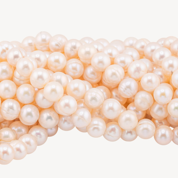 Perle di Fiume Semiround AA+ 8,5-9mm