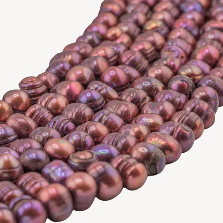 Perle di Fiume Semiround AA+ 10-11,5mm