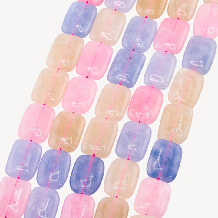 Giada Rettangolo Piatto Liscio 13x18mm