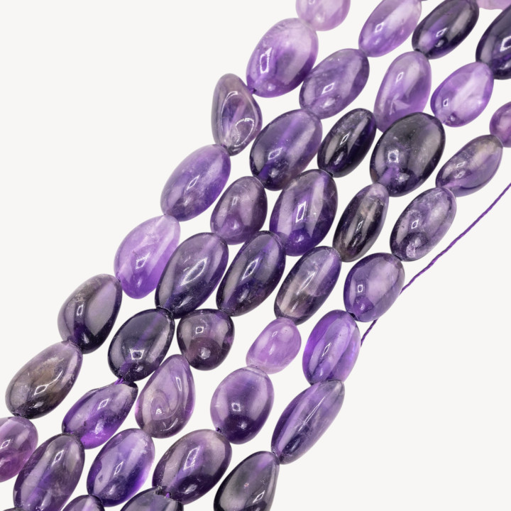 Ametista Sasso Burattato 8-12mm